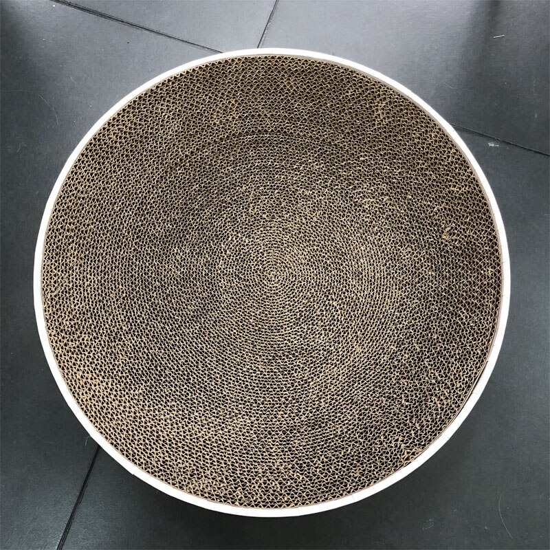 Hoopet kat kitten krabpaal voor kittenbord krabmat bedmat klauwen verzorging speelgoed gegolfde krabpaal katten trainingsspeeltje