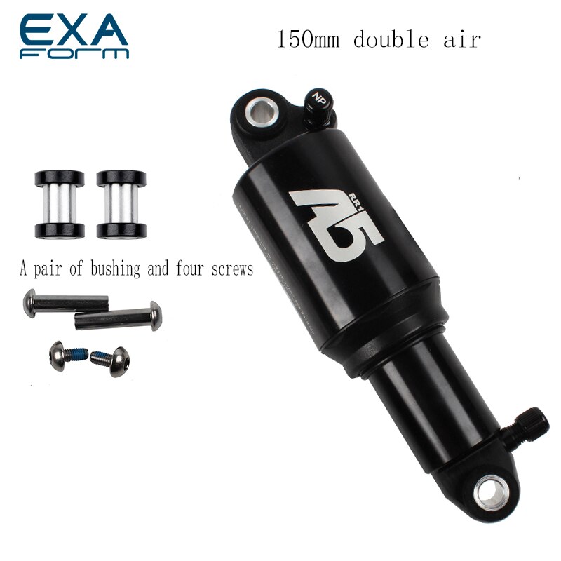 Ks A5-RR1 Dual Solo Air Rear Shock Ks A5 Re Dubbele Enkele Luchtkamer Druk Berg Achter Schokdemper 125mm 150Mm 165Mm: 150mm double air