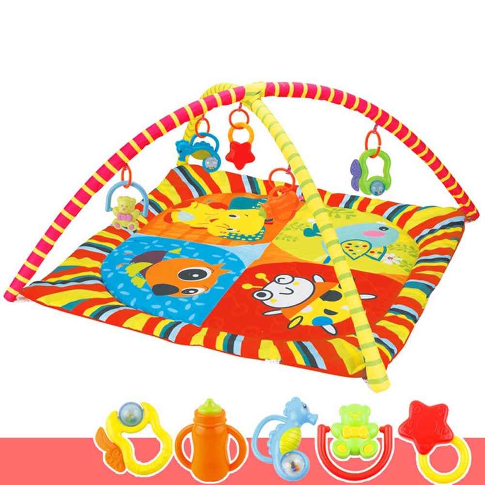 Kids Kinderen Baby Fitness Rek Spel Deken Kruipen Tapijt Mat Gym Speelgoed Intellectuele Ontwikkeling YH-17: style A