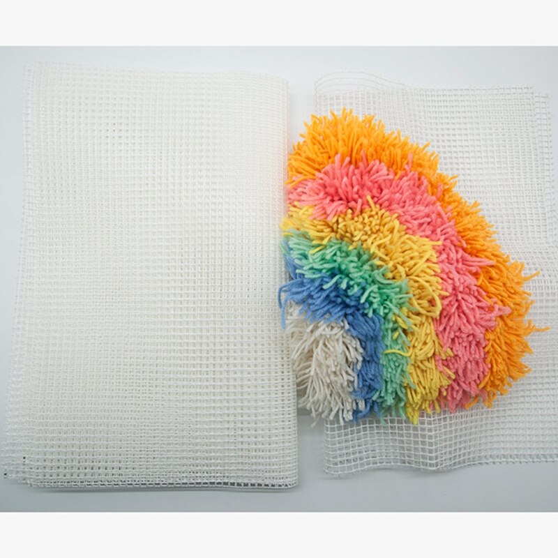 50x100cm Mesh Cloth for Latch Hook Rug Hooking Making Tapestry Canvas DIY Tool Embroidery Crafts