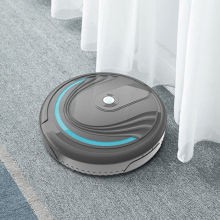 Mini Robot Home Cleaner Floor Sweeping Robot Battery Operated 4 Cleaning Modes Disposable Cleaning Sponge Pads Robot Cleaner