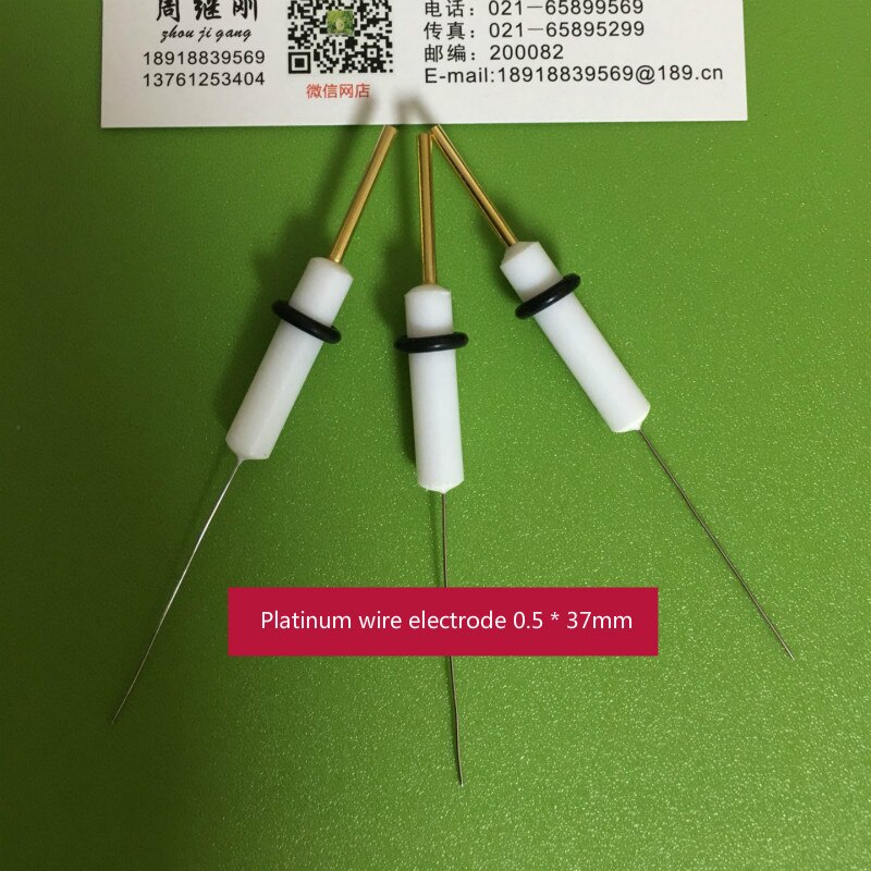 C001 sealed cell, straight five hole sealed cell, three electrode system. Electrochemical electrode.: 0.5mmx37mm