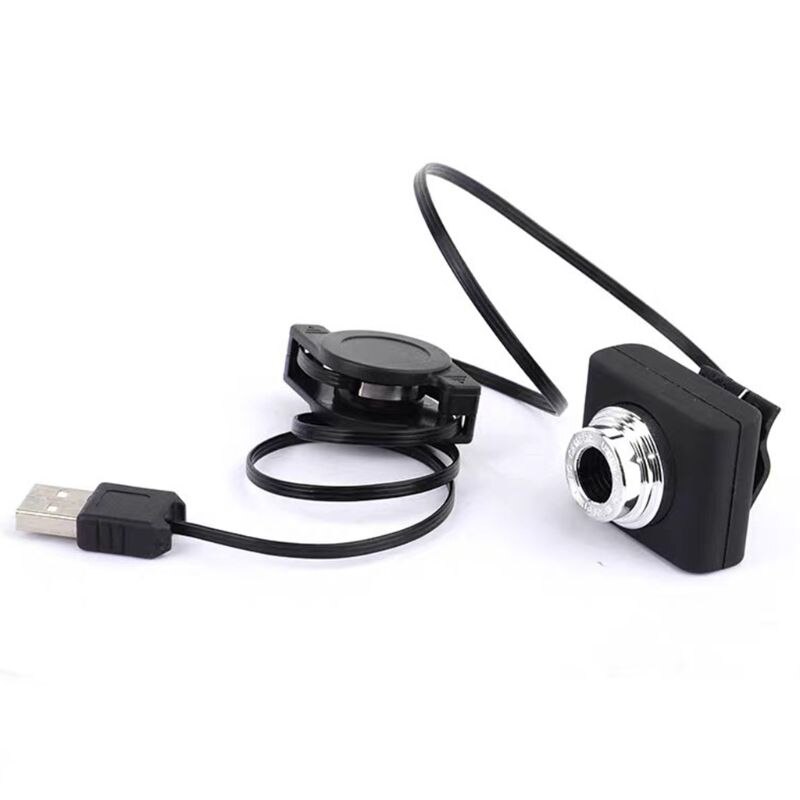 USB Webcam Manual Focus Built-in Microphone Drive-free Computer Peripheral Web Camera Home Portable Laptop Desktop Cam