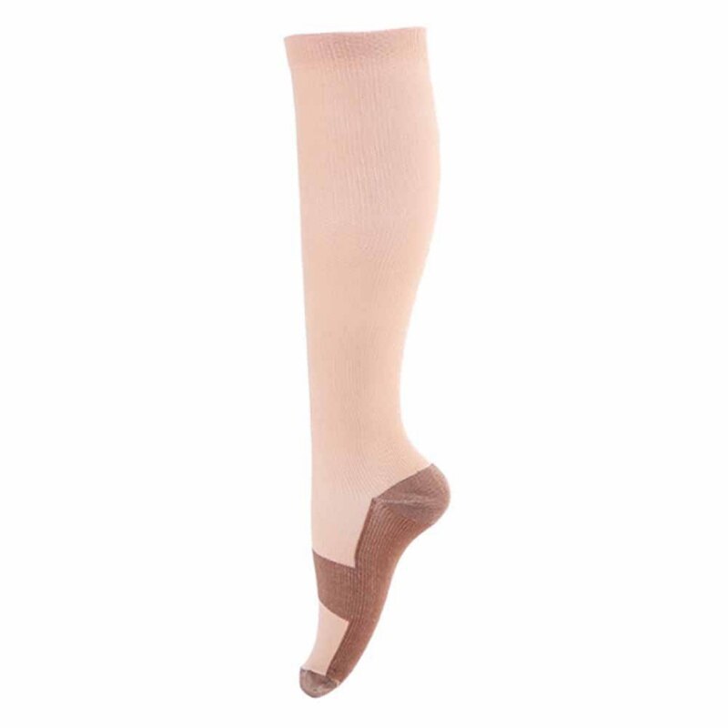 Long Tube Compression Socks Running Women Men Knee High Sandals Printed Nylon Cotton Moisture Wicking Outdoor Sport Fitness Slim