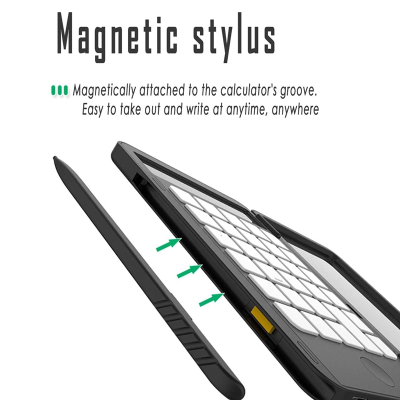 Calculator, Rechargeable Multifunctional Desktop Calculator Notepad