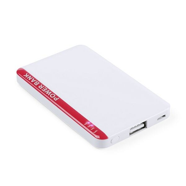 Ultra-schlank Energie Bank mit Mikro USB 2200 mAh 144744