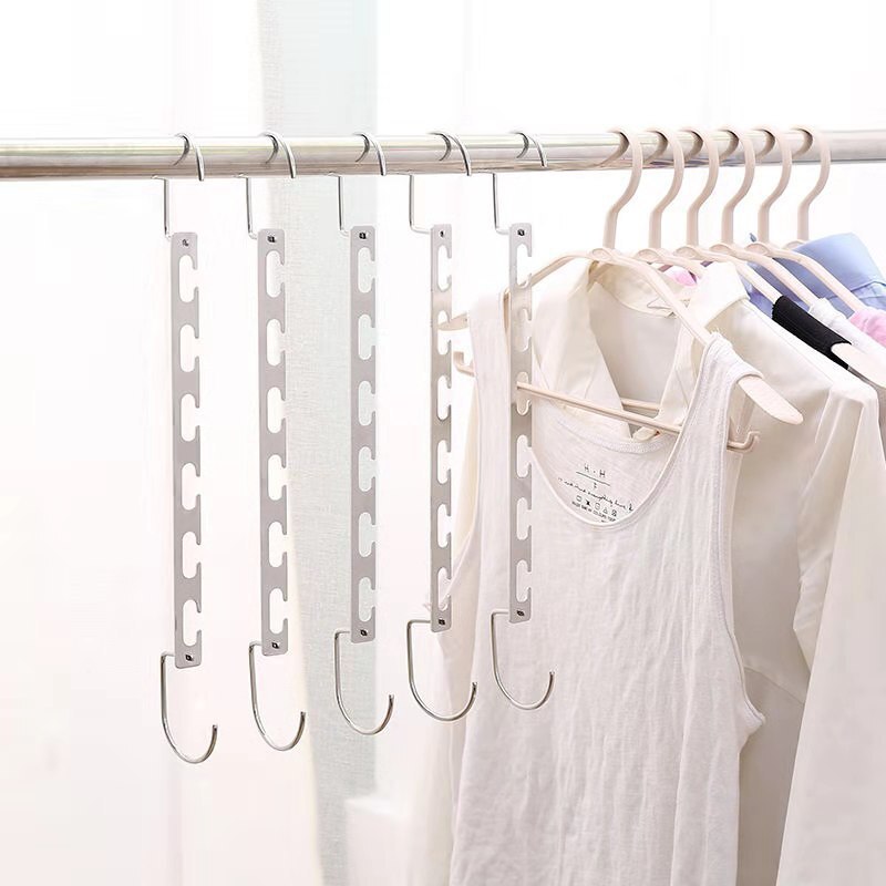 Clothes Hanger Clothing Organizer Cabinet Clothes Closet Hangers Save Space Metal Drying Rack Hanger Drying Storage Rack