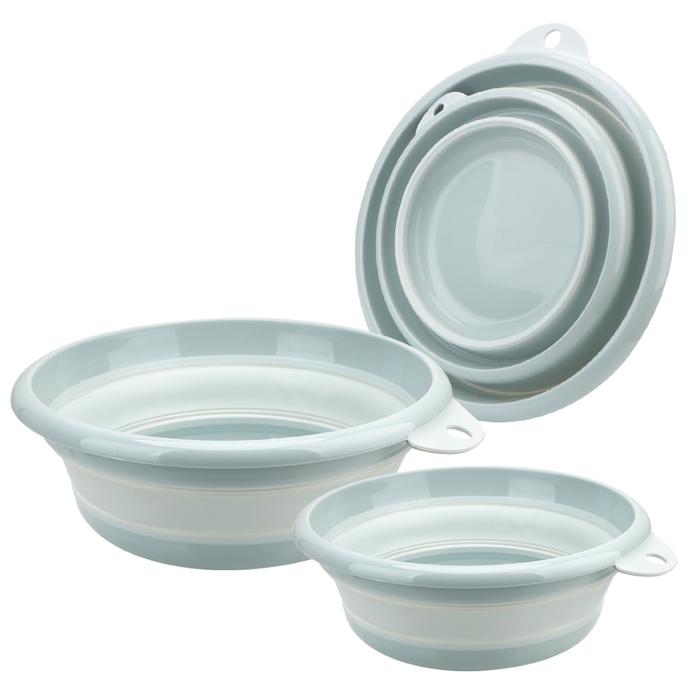 Portable Foldable Basin Car Wash Bucket Folding Laundry Tub PP for Tourism Outdoor Fishing Camping Save Space