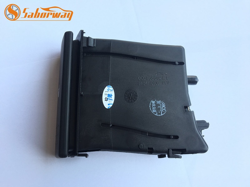 Saborway svart främre kopphållare dryckhållare för polo 9n 9 n 3 2002 2003 2004 2005 - 6 q 0858602e 6 q 0 858 602 c def