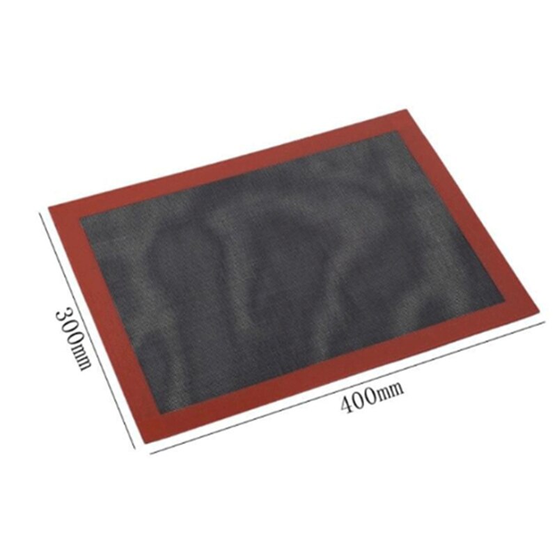 Tapis De Cuisson Silicone Micro-Perforé 40x30cm - Antiadhésif, Réutilisable, Résistant à La Chaleur - Four, Pâtisserie