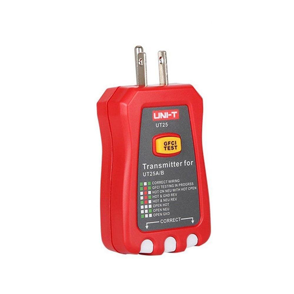 Localizador automático ut25a/ut25b fusível tomada eletricista com testador led diagnóstico-ferramenta indicador a4k9