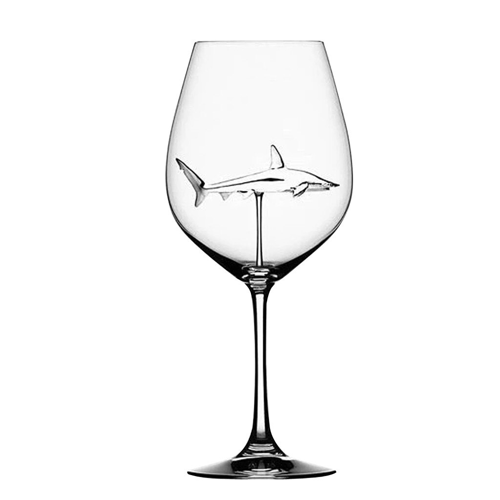 Hjem den originale haj rødvinsglas vinflaskekrystal til festfløjter glas highballglas  m1009: Default Title