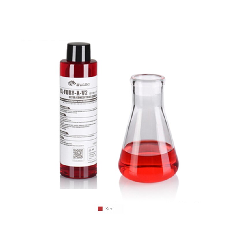 Bykski PC Water Cooling Liquid,Computer System Special Water Coolant, Water-cooled Thermal Fluid 150ML,Multi Colors CL-FURY-X-V2: Red