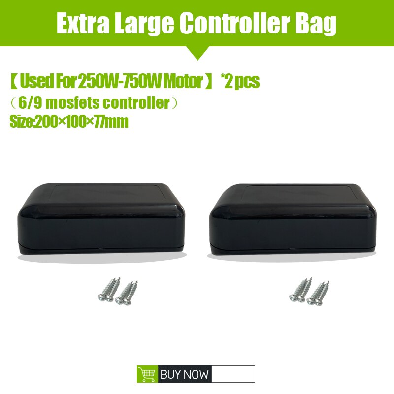 Ebike Controller Box 36V 48V 250W 350W 500W 1000W Small/Big/Extra-Large Size for e bike Controller Electric Bike Conversion Kit: Extra-Large box 2pcs
