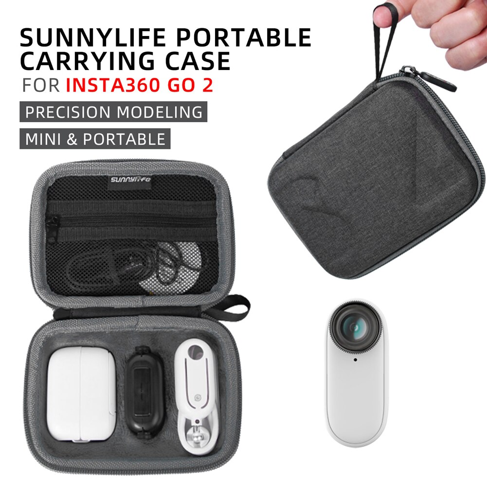 Gimbal Actie Camera Opslag Beschermende Tas Voor Insta360 Gaan 2 Draagbare Reizen Draagtas Protector Camera Accessoires