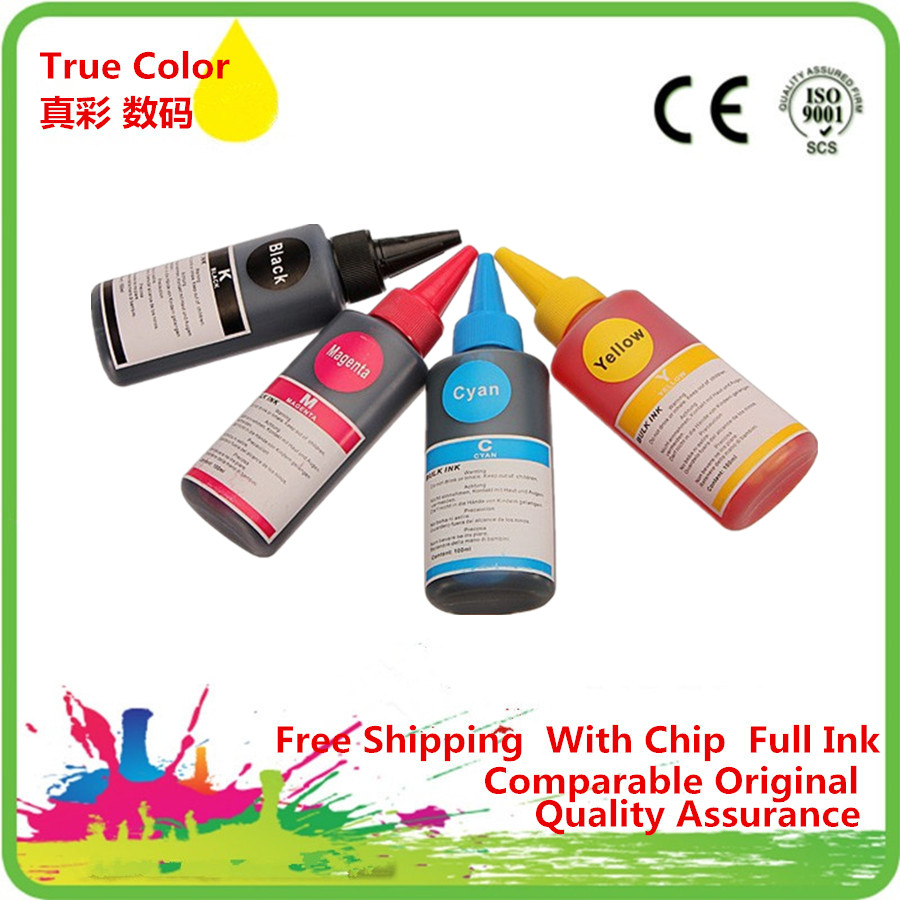 Black Universal Dye Ink Compatible For-CANON For-Epson For All Inkjet Printer Bulk Ink: 1SET