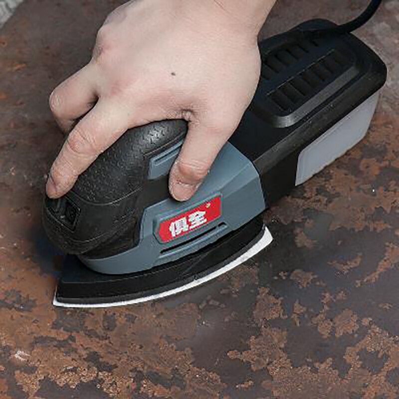 Triangle Mini Woodworking Electric Sander Sander Polishing Machine Putty Furniture Sandpaper Machine