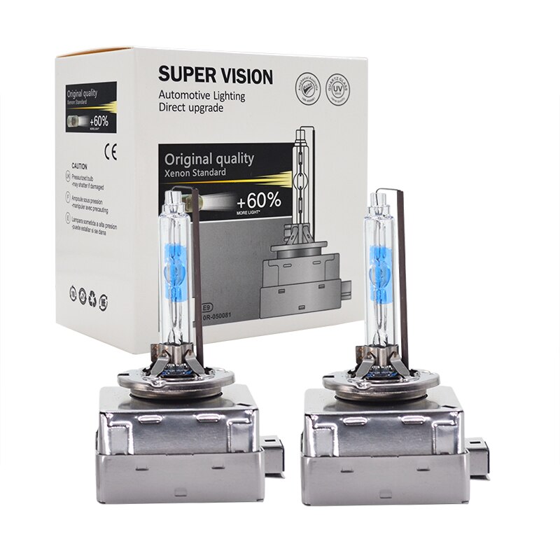 D3s xenon-dolda lampor billjuskälla 5500k 35w 55w super vision  d1s ersättningsljus med beläggningsskikt