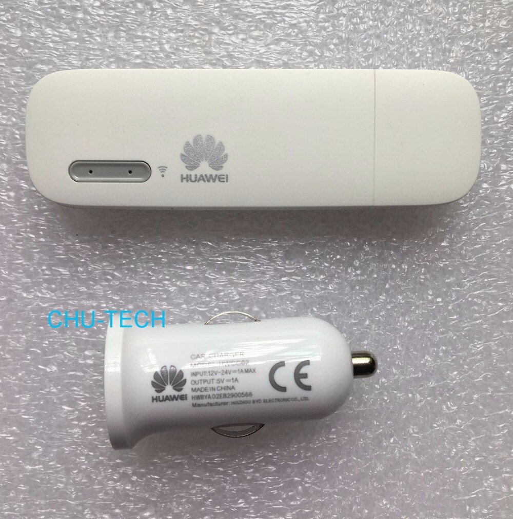 Ontgrendeld Originele huawei E8231 met originele huawei autolader 21M 3G USB wifi dongle