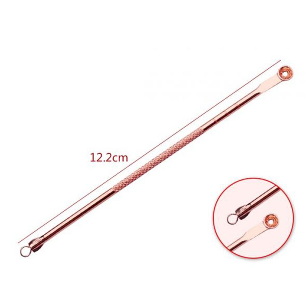 4 pièces point noir tête blanche comédon Spot bouton défaut extracteur Kit d'outils