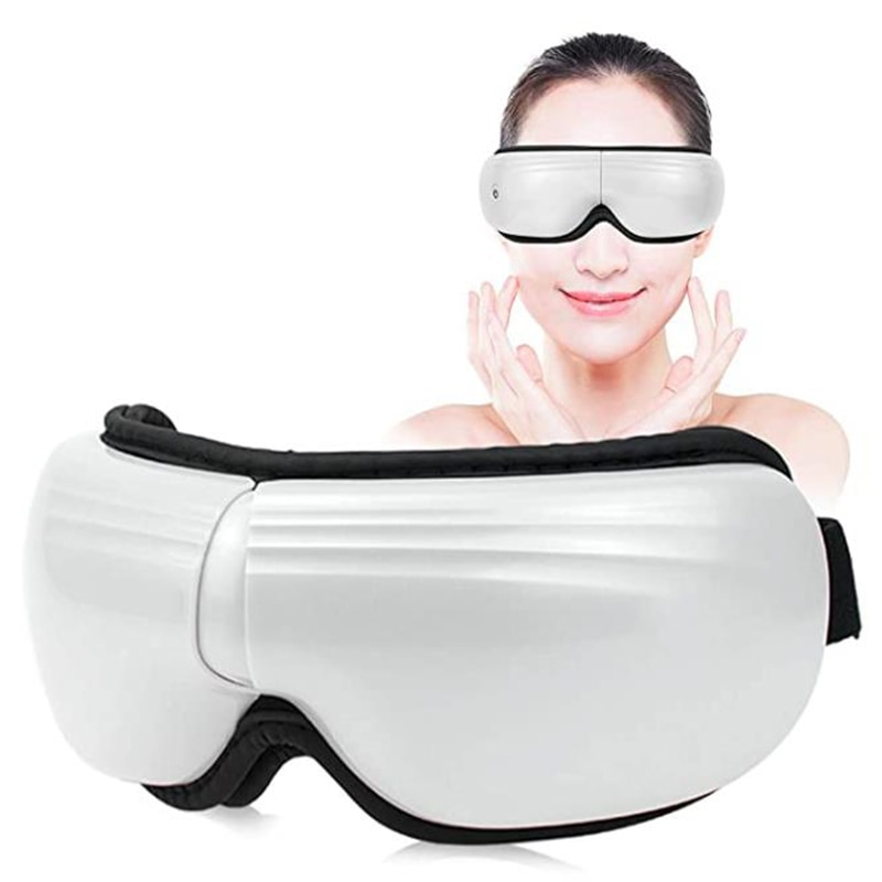 Massager Met Warmte Tempel Air Compressie Vibrerende Voor Donkere Cirkel Moe Droogheid Migraine Kalmeren Eye Massager