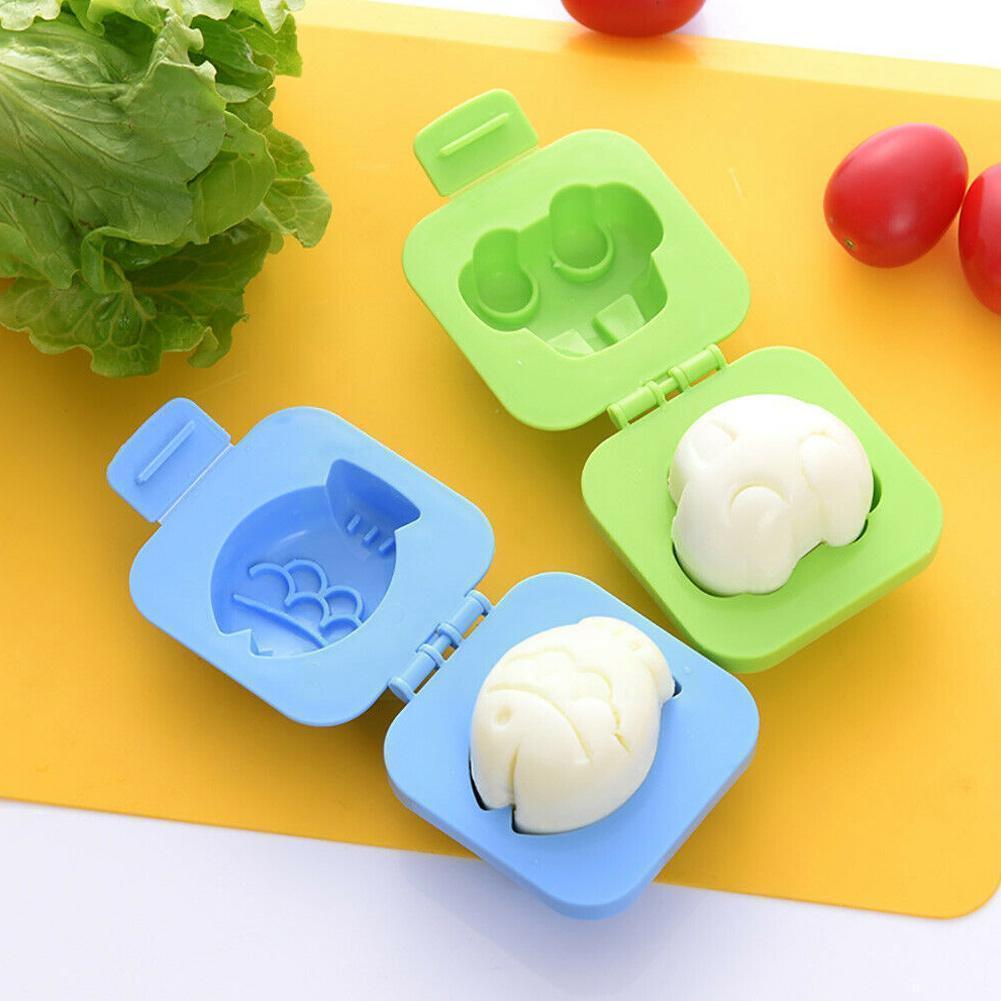 Moule à œufs durs 1 pièce, anneau à œufs de dessin animé mignon Diy, machine à Bento, coupeur de décoration boule de riz, accessoires de cuisine pour cuisine B8m8