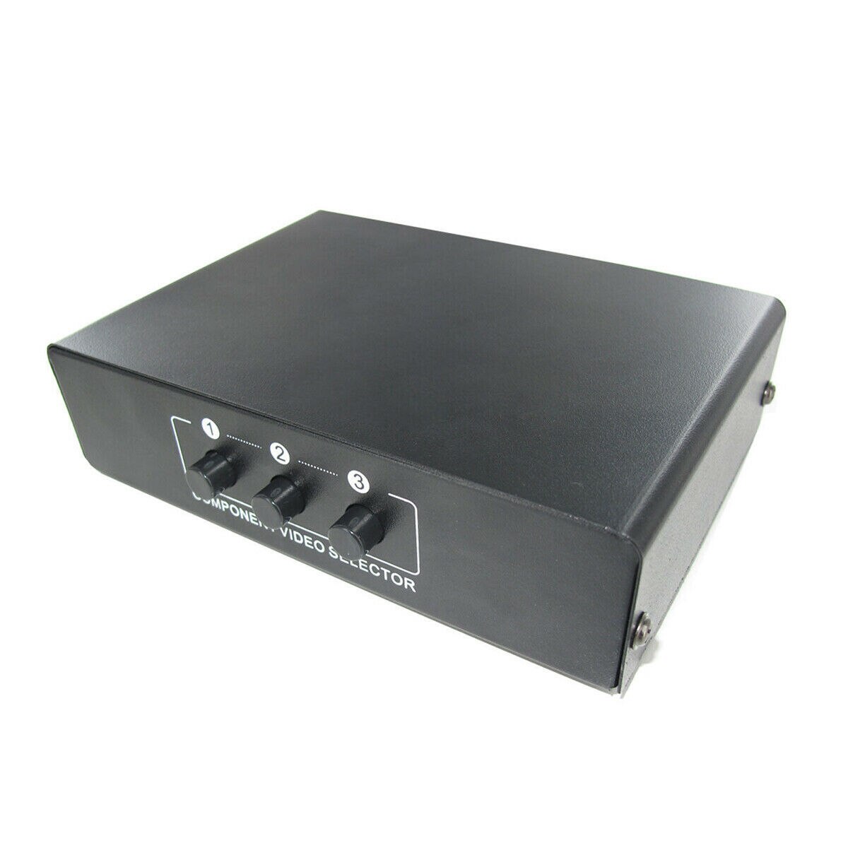 3- vejs komponent av switch selector 3 i 1 output switcher til  tv 360 wii  ps2 ps3 komponent av switch selector 3 cut 1 output