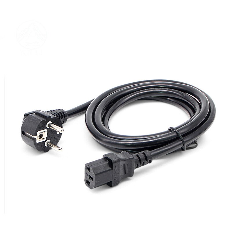 EU Euro US DC Power Kabel VDE Verlengsnoer 1.8m Voor Dell PC Computer Monitor Printer Samsung LG TV Xbox Een