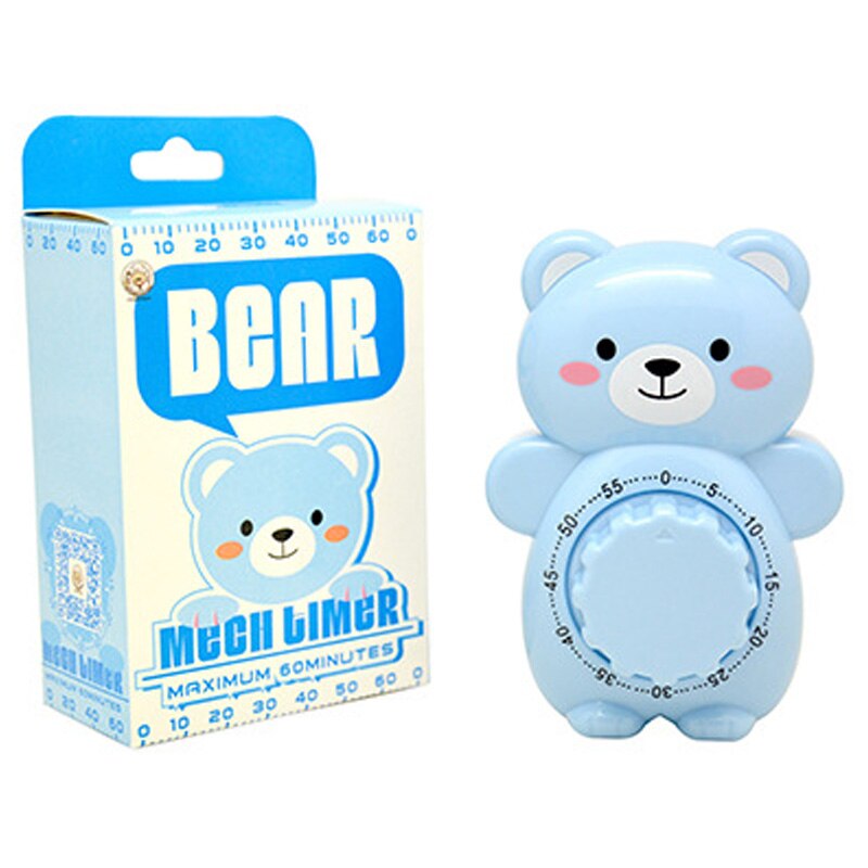 Kitchen Timers Time Alarm Noon Break Cooking Machine Timer Kitchen Tools Gadgets Dining Bar Household Merchandises: Blue