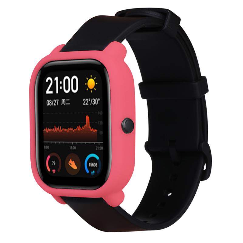 Soft Silicone Wearproof Protective Case Cover For Xiaomi Huami Amazfit GTS Smart Watch Accessories Full Edge Case Cover Shell: 2