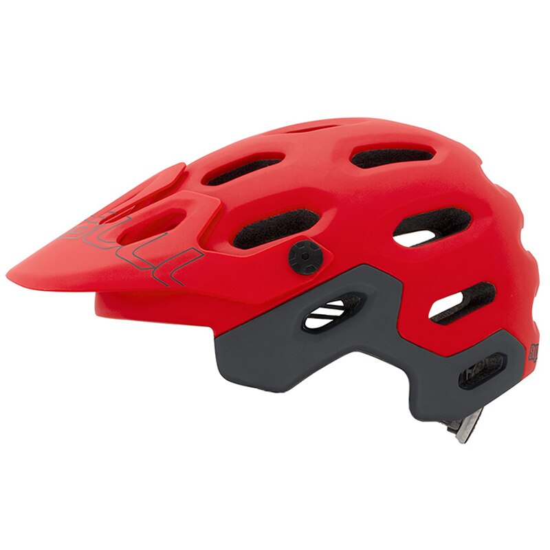 CAIRBULL SUPERCROSS All-Terrain XC Bicycle Helmet Riding Helmet Off-Road Mountain Bike Helmet Casco Bicicleta: Red / M(54-58CM)
