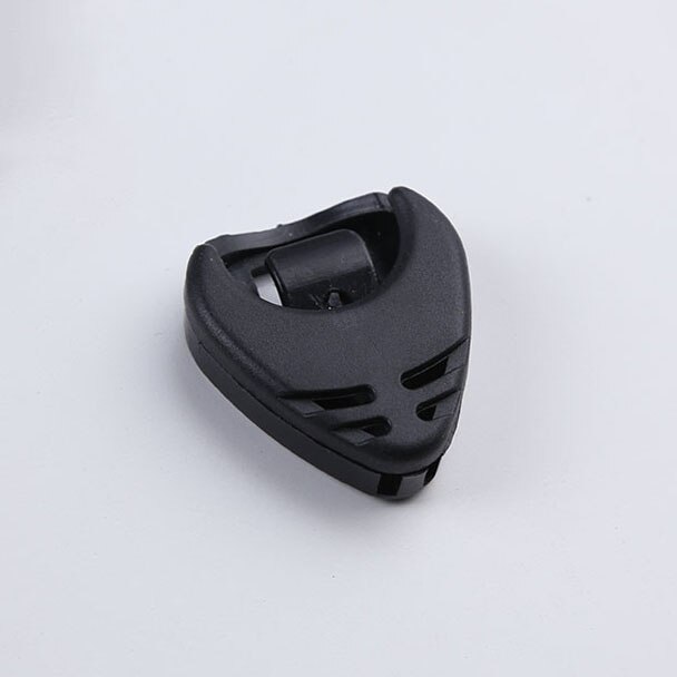 10PCS Guitar Picks Box Durable Plastic Plectrum Case Celluloid Mediator Holders Bass Acoustic Guitar Electric Guitar Accessories: black