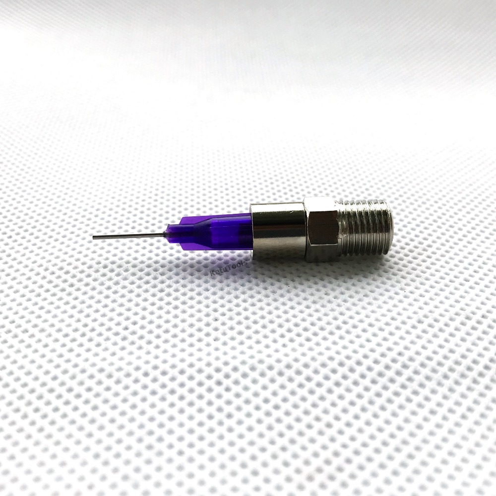 locking head luer lock adapter screw end G1/8,G1/4, M10*1, M12*1 optional for automatic dispensing valve