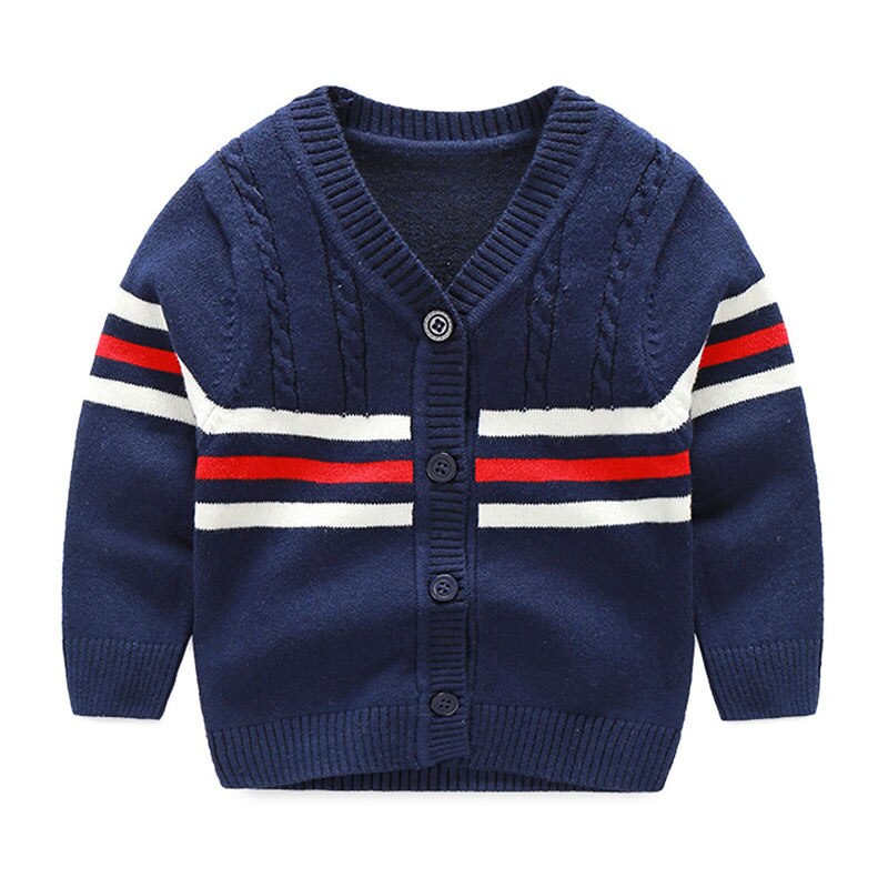 Katoenen Trui Baby Mode Baby Kleding Knop Jongens Trui Baby Boy Vest Trui Baby Jongens Kleding Lente