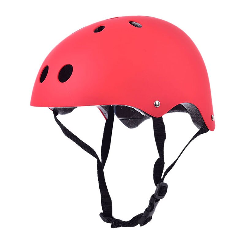 Enfants/adultes hommes femmes Sport accessoire cyclisme casque réglable tête taille montagne route vélo casque rond casque de vélo: RD / L