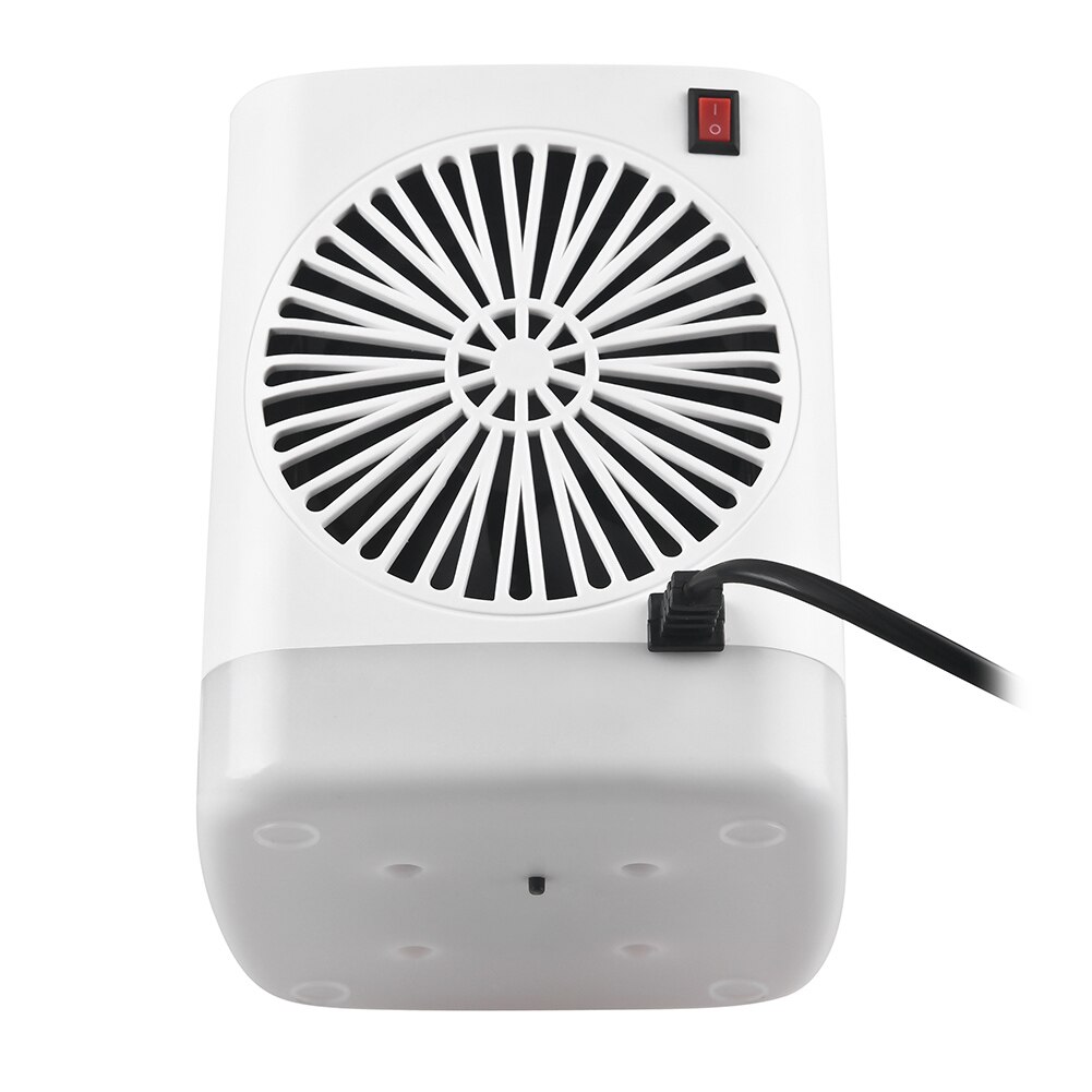 Stille mini elektrisk varmelegeme ventilator automatisk termostat fjernbetjening cnc display kontrolvarmer til hjemmekontor  lb88