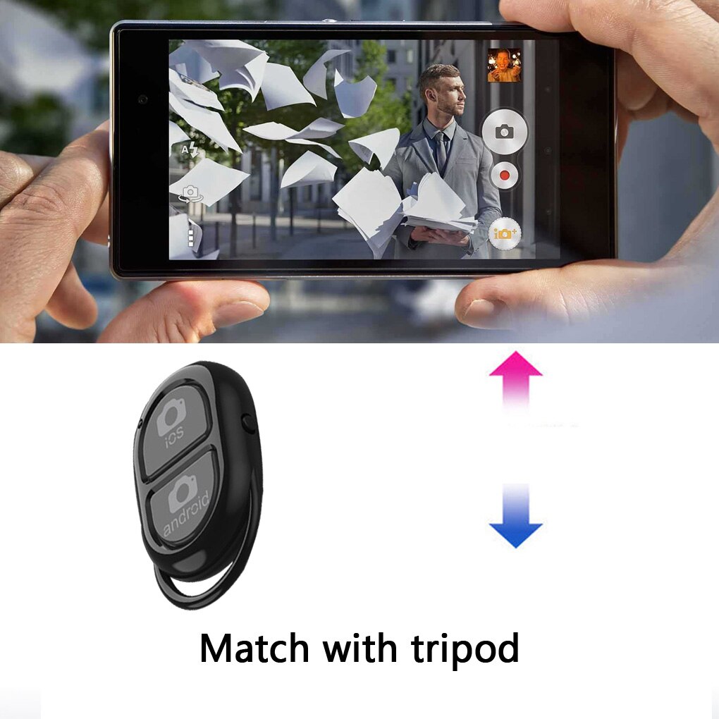 Auslöser Regler Adapter foto Kontrolle bluetooth Fernbedienung Geschmack Für selfie telefon kamera