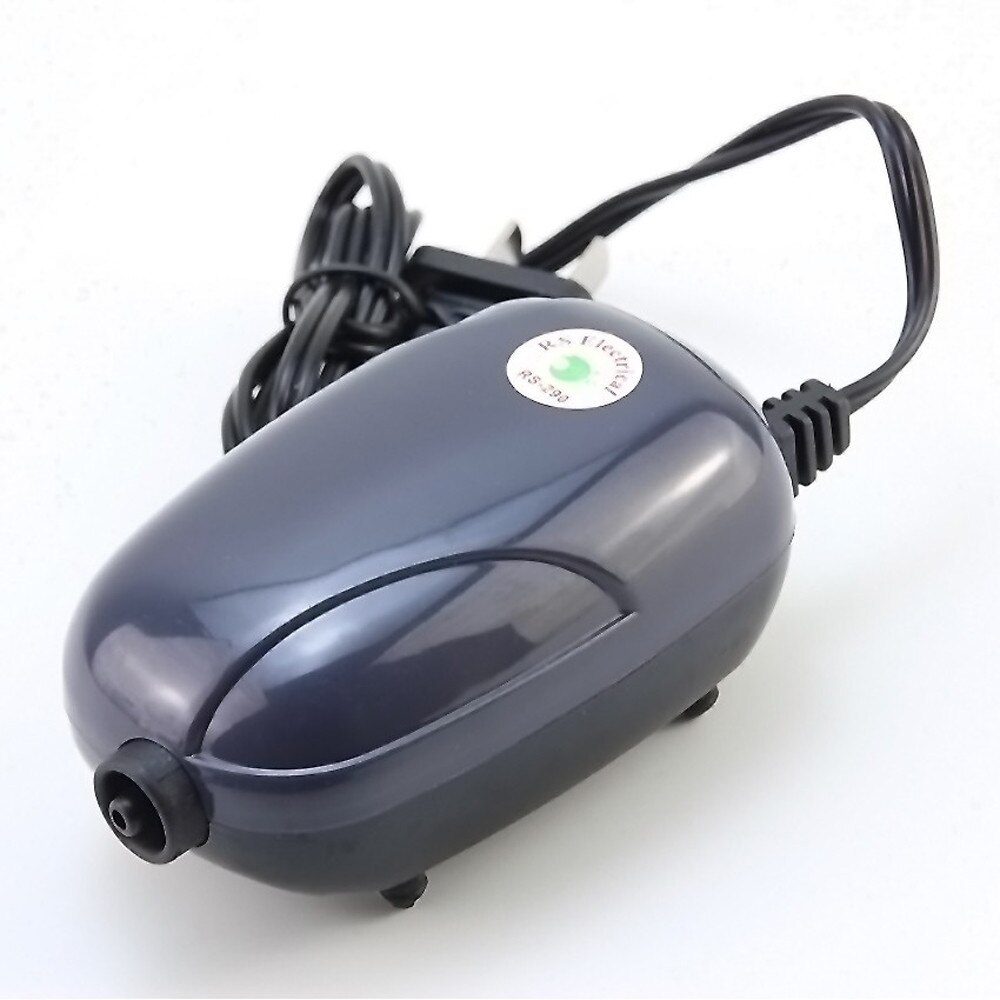 Aquarium Air Pump Accessories - Oxygen Air Bubble Tube 3W Energy Efficient Aquarium Oxygen Fish Air Tank Pump Super Silent Pumps: 3W US Plug