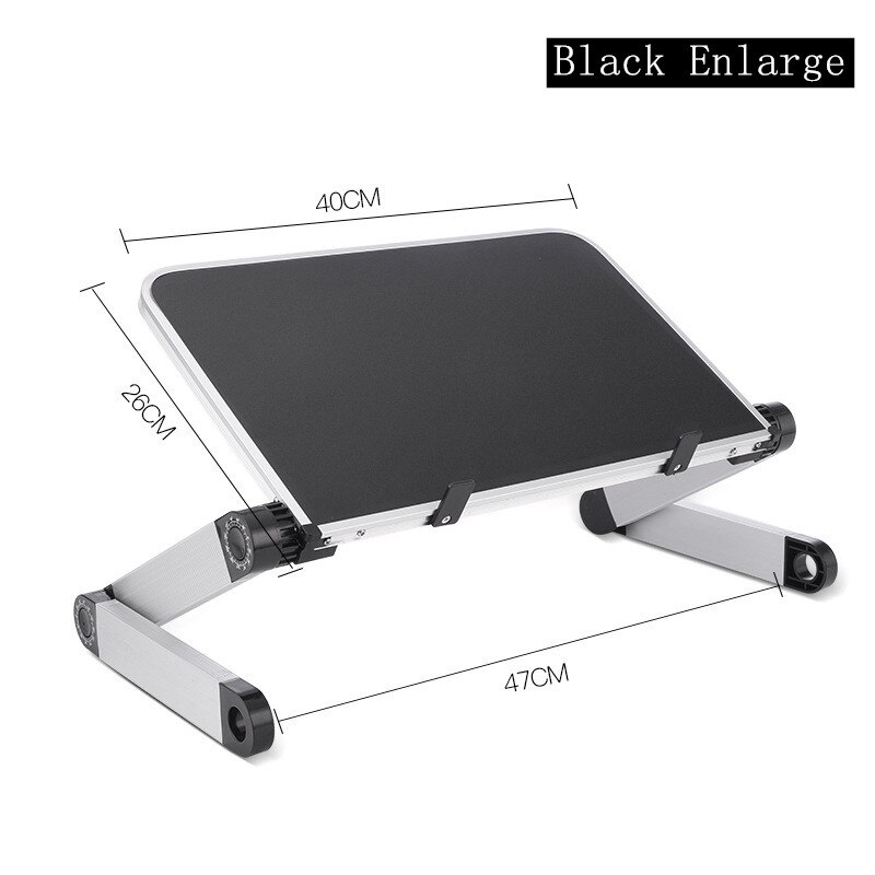 Adjustable Laptop Table Stand Aluminum Alloy Computer Desk Foldable Holder Bracket