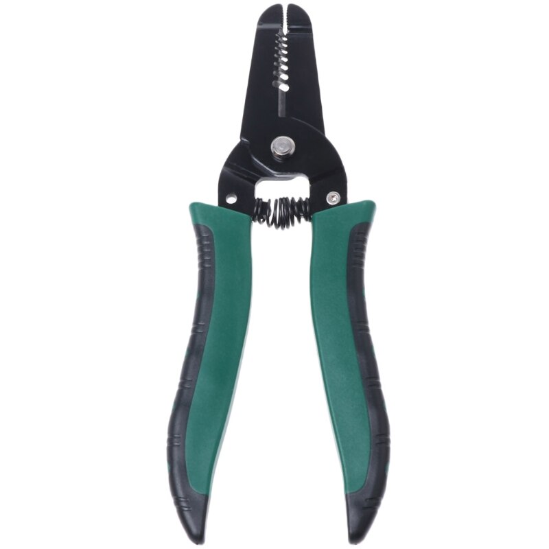 7" Multifunction Cable Wire Stripper Stripping Cutter Cutting Plier Handle Tool