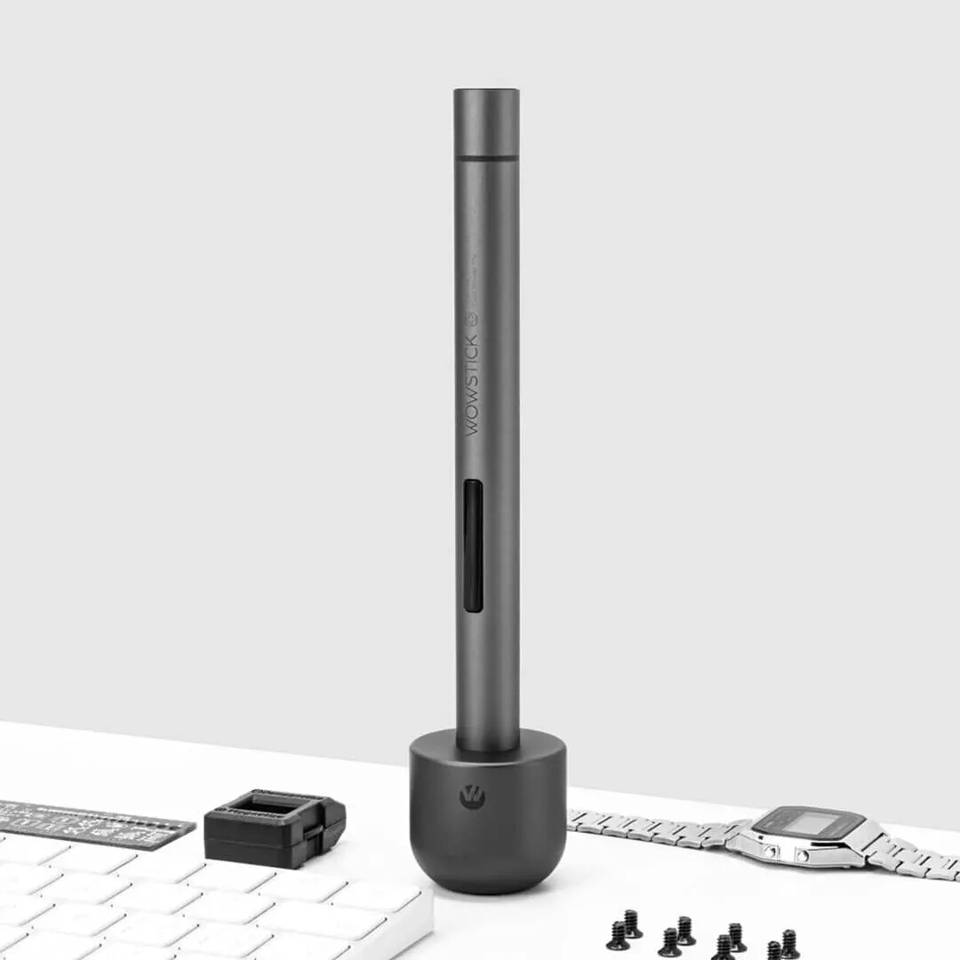 Xiaomi Wowstick 1F Pro Mini tournevis électrique Kit de tournevis électrique sans fil Rechargeable avec batterie au Lithium lumière LED