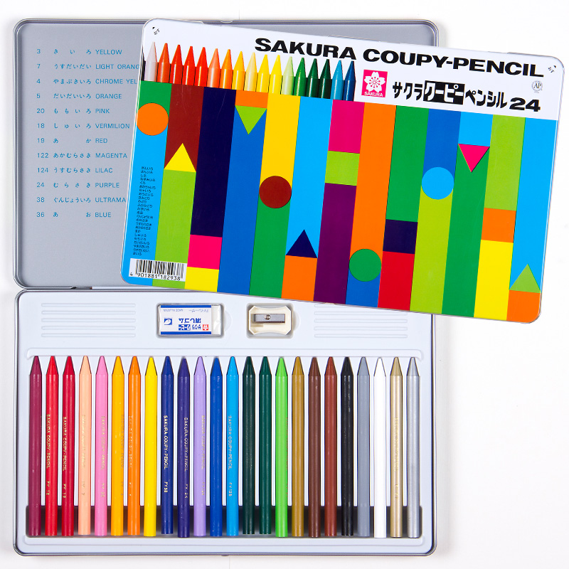Sletbare plast farveblyanter sæt 48 farve olie pasteller børns farve farvede voks penne farverige pinde kan vaskes sikkert giftfri: 24 farver