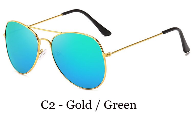 NODARE 3026 Pilot Sunglasses Women/men Classic Brand Aviation Sun glasses Retro Outdoor Driving Oculos De Sol 3025: C2