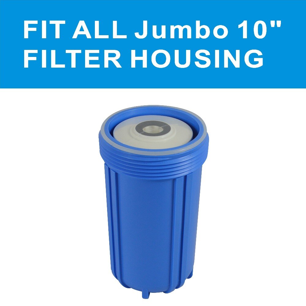 Aquafilter 10" X 4.5" Big Blue Water Filter Cartridge With Coconut Shell Carbon & KDF-55 Media