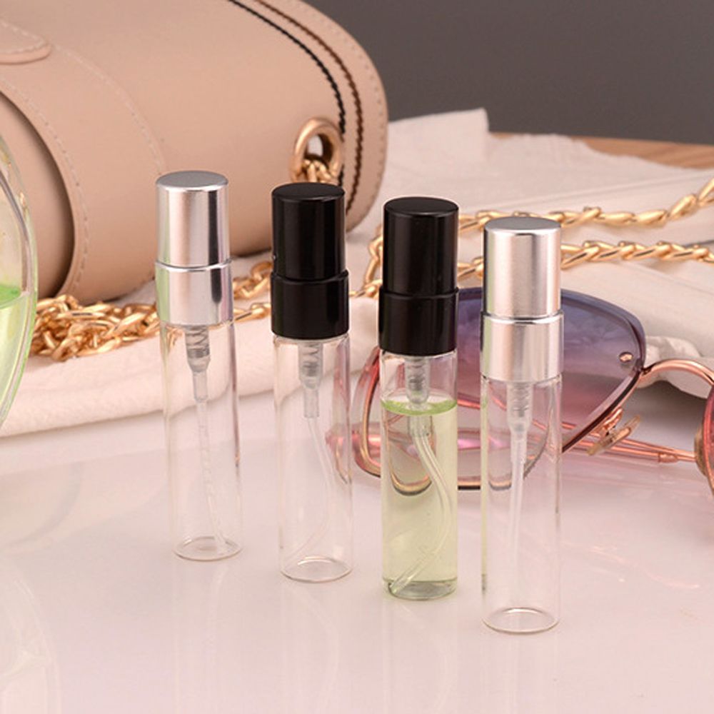 3/5/10 Ml Parfum Navulbare Spray Fles Aluminium Spray Verstuiver Draagbare Reizen Monsterflesjes Cosmetische Container