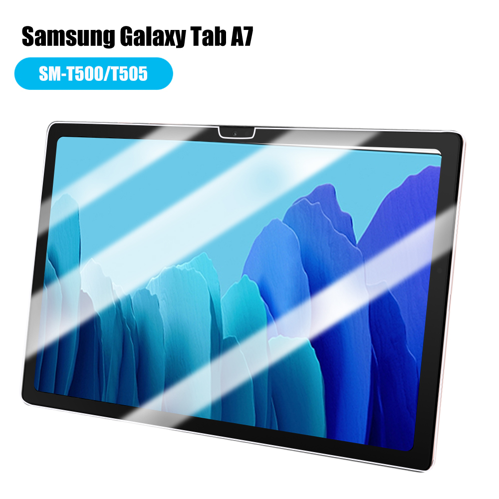 2 stk til samsung galaxy tab  s7 s6 lite  s5e s4 hærdet glas fane  a 10.1 10.5 skærmbeskytter sm -t860 t865 t870 t510 p610: A7 sm-t500