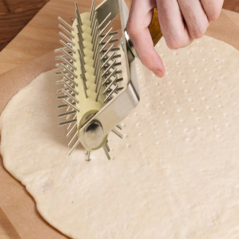 Dough Spike Roller Wheel Bread Pie Pizza Hole Maker DIY Tool Cake Cookie tool Baking supplies Kitchen tools Baking utensils