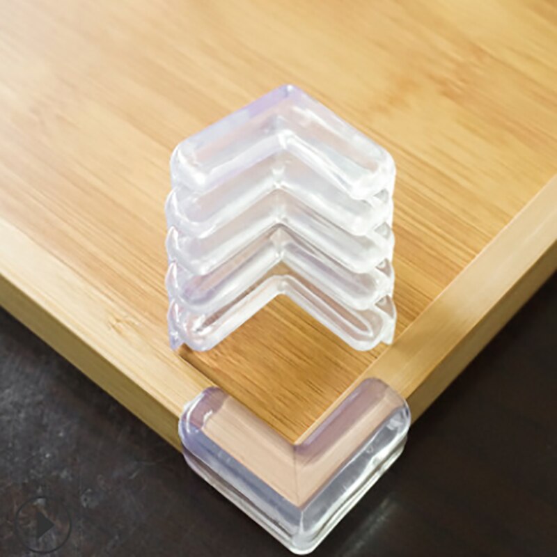 8Pcs Silicagel Transparante Anti-Collision Hoek Tafel Hoek Bescherming Plakken