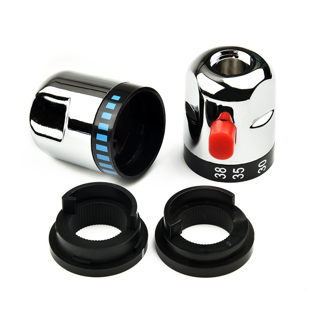 1 Paar Thermostatische Ventiel Intelligente Op Off Controle Handvatten Voor Bad Douche Mengkranen Solar Thermostaatkraan Hoofd