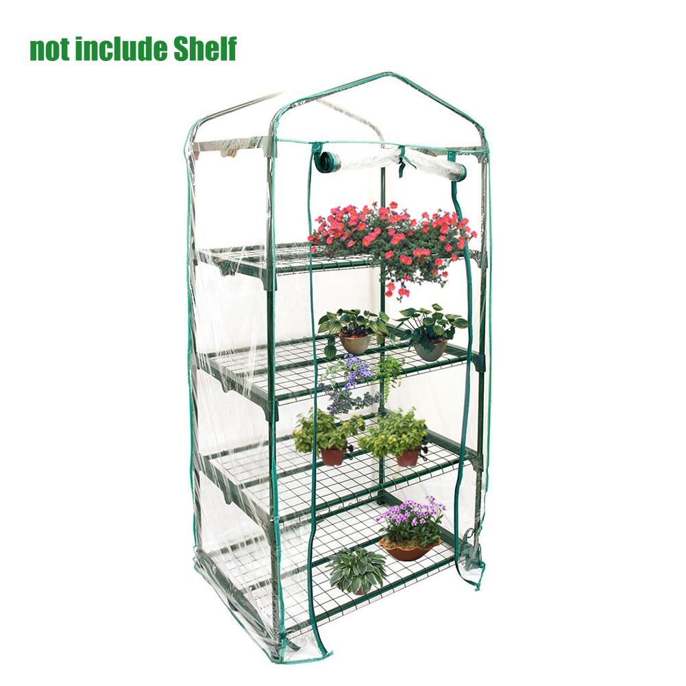 Pvc warme tuinlaag mini kasafdekking voor huishoudelijke planten (zonder ijzeren standaard)